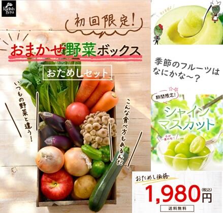 らでぃっしゅぼーやのおためしセット