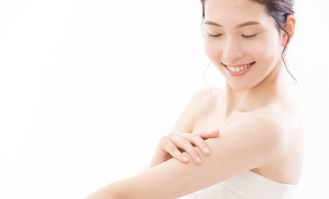 腕女性脱毛