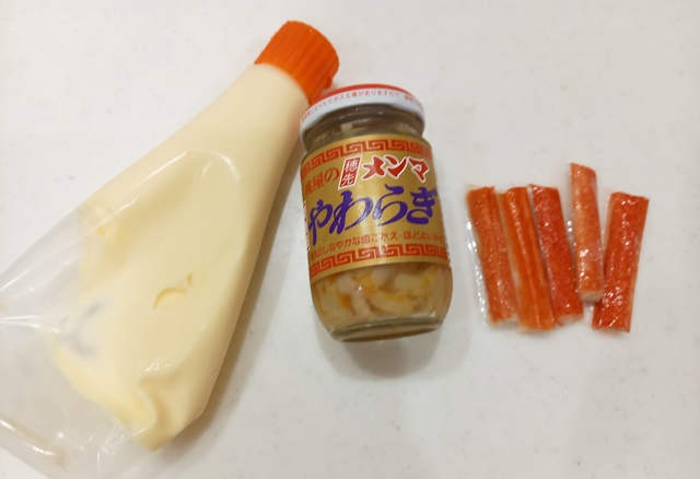 かにかま穂先メンマやわらぎレシピ