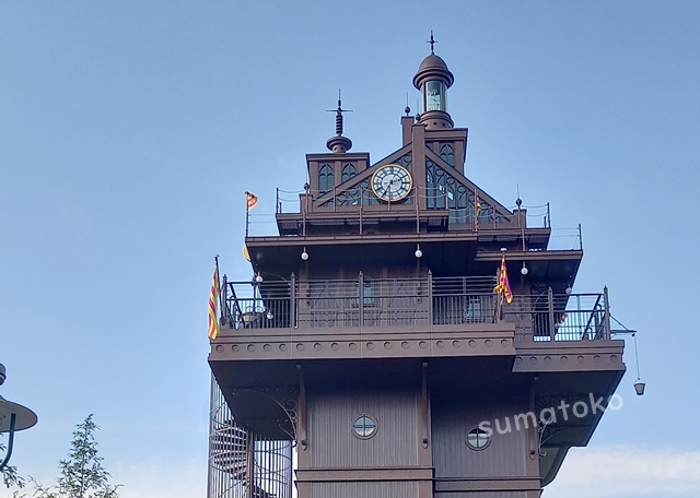 ジブリパークチケット　エレベーター塔