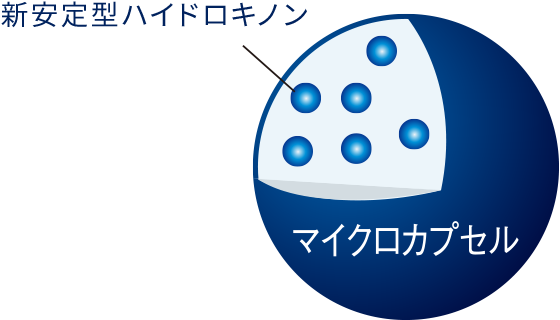 マイクロカプセル 新安定型ハイドロキノン