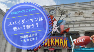 スパイダーマン　USJ　怖い