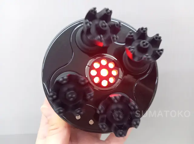 マイトレックスヘッドスパプロ 赤色LED