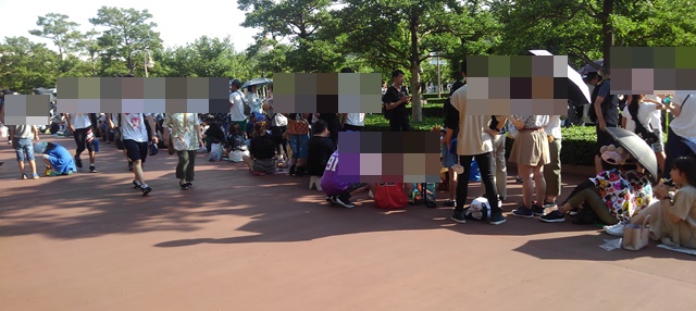 ディズニーシー 開園待ち時間